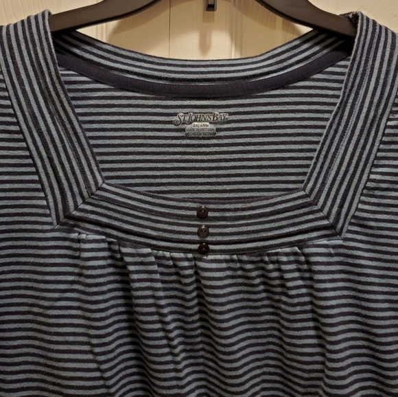 St. John's Bay Tops - *FINAL PRICE* St. John's Bay Striped Shirt